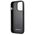 Case IPHONE 14 PRO MAX Mercedes AMG Hardcase Leather Debossed Lines (AMHCP14XGSEBK) black 3666339071417