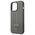 Original Case IPHONE 14 PRO Guess Hardcase Saffianotriangle Logo (GUHCP14LPSATLG) silver 3666339065461
