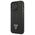 Original Case IPHONE 14 PRO Guess Hardcase Saffianotriangle Logo (GUHCP14LPSATLK) black 3666339065386