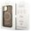Original Case IPHONE 14 PLUS Guess Hard Case Gold Outline Translucent MagSafe (GUHMP14MHTCMK) black 3666339069599