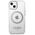Original Case IPHONE 14 PLUS Guess Hard Case Metal Outline Magsafe (GUHMP14MHTRMS) silver 3666339069834