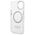 Original Case IPHONE 14 Guess Hard Case Metal Outline Magsafe (GUHMP14SHTRMS) silver 3666339069827