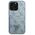 Case IPHONE 13 PRO Guess Hardcase 4G Triangle Logo Cardslot (GUHCP13LP4TPB) blue 3666339047788