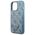 Case IPHONE 13 PRO Guess Hardcase 4G Triangle Logo Cardslot (GUHCP13LP4TPB) blue 3666339047788