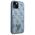 Case IPHONE 13 MINI Guess Hardcase 4G Triangle Logo Cardslot (GUHCP13SP4TPB) blue 3666339047764