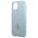 Original Case IPHONE 13 MINI Guess Hardcase Saffiano 4G Small Metal Logo (GUHCP13SPS4MB) blue 3666339048006