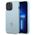 Original Case IPHONE 13 PRO MAX Guess Hardcase Saffiano 4G Small Metal Logo (GUHCP13XPS4MB) blue 3666339048037