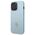 Original Case IPHONE 13 PRO MAX Guess Hardcase Saffiano 4G Small Metal Logo (GUHCP13XPS4MB) blue 3666339048037