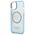 Original Case IPHONE 13 Guess Hard Case Gold Outline Translucent MagSafe (GUHMP13MHTCMB) blue 3666339056988