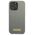 Original Case IPHONE 13 PRO MAX Guess Hard Case Silicone Logo Plate MagSafe (GUHMP13XSPLG) gray 3666339056926