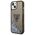 Original Case IPHONE 14 Guess Hardcase Liquid Glitter Palm Collection (GUHCP14SLFCTPK) black 3666339064648