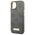 Original Case IPHONE 13 Guess Hardcase Peony Logo Plate MagSafe (GUHMP13MSAPSTG) gray 3666339056780