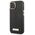 Original Case IPHONE 13 Guess Hardcase Peony Logo Plate MagSafe (GUHMP13MSAPSTK) black 3666339056667