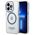 Original Case IPHONE 14 PRO MAX Guess Hard Case Metal Outline Magsafe (GUHMP14XHTRMB) blue 3666339069810