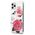 Original Case IPHONE 11 PRO Guess Hardcase Flower Desire Pink & White Rose transparent 3700740474204