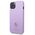Original Case IPHONE 13 MINI Guess Hardcase Saffiano 4G Small Metal Logo purple 3666339048044