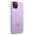 Original Case IPHONE 13 MINI Guess Hardcase Saffiano 4G Small Metal Logo purple 3666339048044