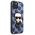 Original Case IPHONE 13 Karl Lagerfeld Hardcase Monogram Ikonik Patch blue 3666339049492