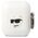 Case APPLE AIRPODS Karl Lagerfeld Silicone Choupette Head 3D white 3666339087920