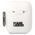 Case APPLE AIRPODS Karl Lagerfeld Silicone Choupette Head 3D white 3666339087920