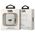 Case APPLE AIRPODS Karl Lagerfeld Silicone Choupette Head 3D white 3666339087920