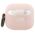 Case APPLE AIRPODS 3 Karl Lagerfeld Silicone Karl Head 3D light pink 3666339087883