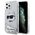 Original Case IPHONE 12 / 12 PRO Karl Lagerfeld Hardcase Glitter Choupette Head (KLHCP12MLNCHCS) silver 3666339119058