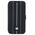 Original Case IPHONE 14 PRO BMW Bookcase Leather Stamp Blue Lines (BMBKP14L22RVSK) black 3666339097097