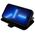 Original Case IPHONE 14 PRO BMW Bookcase Leather Stamp Blue Lines (BMBKP14L22RVSK) black 3666339097097