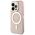 Original Case IPHONE 14 PRO Guess Hardcase Glitter Gold MagSafe (GUHMP14LHCMCGP) pink 3666339125882
