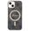 Original Case IPHONE 14 Guess Hardcase 4G MagSafe (Guhmp14sh4stk) black 3666339126834