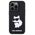 Original Case IPHONE 14 PRO MAX Karl Lagerfeld Hardcase Rubber Choupette 3D (KLHCP14X3DRKHNK) black 3666339122690