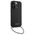 Original Case IPHONE 14 PRO Karl Lagerfeld Hardcase Saffiano Monogram Chain (KLHCP14LSACKLHPK) black 3666339122881