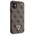 Original Case IPHONE 11 / XR Guess Hardcase Crossbody 4G Metal Logo (GUHCN61P4TDSCPW) brown 3666339146849
