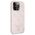 Original Case IPHONE 14 PRO Guess Hardcase Crossbody 4G Metal Logo (GUHCP14LP4TDSCPP) pink 3666339147204