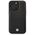 Original Case IPHONE 14 PRO BMW Leather Diamond Pattern (BMHCP14L22RFGK) black 3666339066543