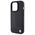Original Case APPLE IPHONE 15 PRO BMW Hardcase Leather Hot Stamp MagSafe (BMHMP15LSLLBK) black 3666339145361
