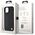 Original Case APPLE IPHONE 15 PLUS BMW Hardcase Leather Hot Stamp MagSafe (BMHMP15MSLLBK) black 3666339145354