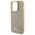 Original Case APPLE IPHONE 15 PRO Guess Hardcase Disco Metal Script (GUHCP15LPMSDGSD) gold 3666339173593