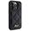 Original Case APPLE IPHONE 15 PRO Guess Hardcase Quilted Metal Logo (GUHCP15LPSQSQSK) black 3666339149628
