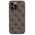 Original Case APPLE IPHONE 15 PRO MAX Guess Hard Case 4G Metal Gold Logo (GUHCP15XG4GFBR) brown 3666339171735