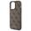 Original Case APPLE IPHONE 15 PRO MAX Guess Hard Case 4G Metal Gold Logo (GUHCP15XG4GFBR) brown 3666339171735