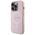 Original Case APPLE IPHONE 15 PRO Guess Hardcase Saffiano MagSafe (GUHMP15LPSAHMCP) pink 3666339156206