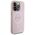 Original Case APPLE IPHONE 15 PRO Guess Hardcase Saffiano MagSafe (GUHMP15LPSAHMCP) pink 3666339156206