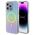 Original Case APPLE IPHONE 15 PRO MAX Guess Hardcase IML Iridescent MagSafe (GUHMP15XHITSQ) turquoise 3666339154950
