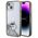 Original Case APPLE IPHONE 15 Karl Lagerfeld Hardcase Liquid Glitter Choupette (KLHCP15SLKCNSK) transparent 3666339164195