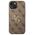 Original Case APPLE IPHONE 15 Guess Hardcase 4G Big Metal Logo (GUHCP15S4GMGBR) brown 3666339171506