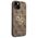 Original Case APPLE IPHONE 15 Guess Hardcase 4G Big Metal Logo (GUHCP15S4GMGBR) brown 3666339171506