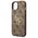 Original Case APPLE IPHONE 15 Guess Hardcase 4G Big Metal Logo (GUHCP15S4GMGBR) brown 3666339171506