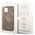 Original Case APPLE IPHONE 15 Guess Hardcase 4G Big Metal Logo (GUHCP15S4GMGBR) brown 3666339171506
